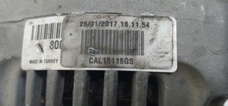147465 alternador cal15118gs opel meriva
