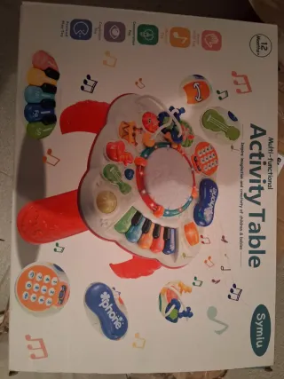 Mesa de Actividades Bebé Musical y Educativa