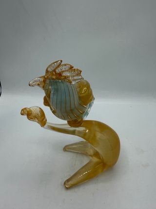 Uccello in vetro di Murano