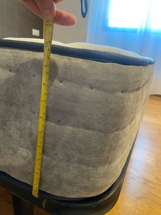 Cama 135cm: Somier + Colchón Viscoelástico