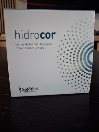 Lentillas Solotica Hidrocor Jade 1 año