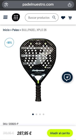 2 Racchette Bullpadel Xplo 2026 e Geo 05