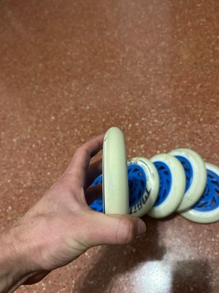 Ruedas Matter 3x125mm Patinaje Velocidad