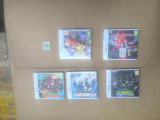 Lote de videojuegos de diferentes plataformas son