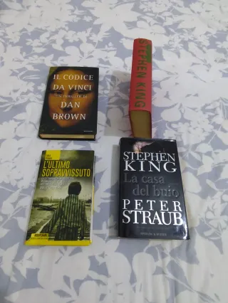 Lotto Libri Stephen King, Dan Brown, Pivnik