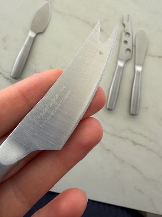 Set 4 coltelli per formaggio in acciaio inossidabile Boska