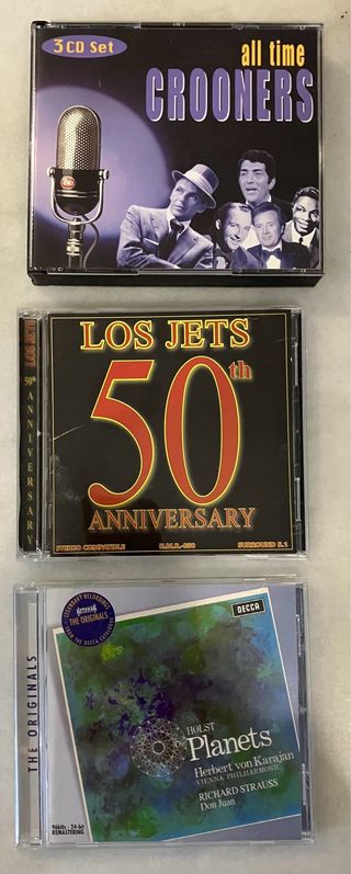 Lote CDs Música Variada: Bolero, Clásica, Latin