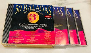 Lote CDs Música Variada: Bolero, Clásica, Latin