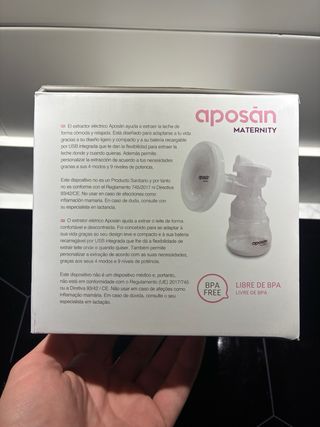 Sacaleches Eléctrico Aposan Maternidad