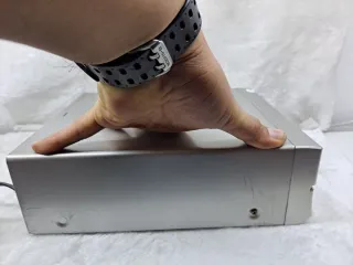 Mini amplificador Sanyo Plata