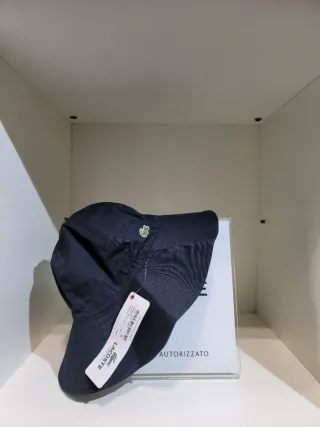 Cappello bucket donna Lacoste nero