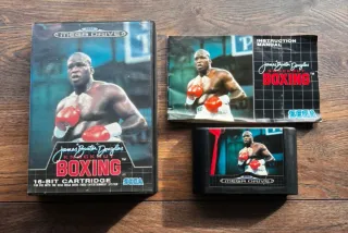 2 Juegos Mega Drive: World Cup Italia '90 y Boxing