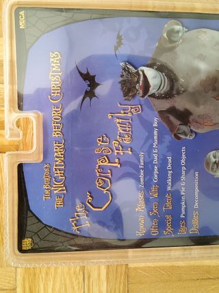 NECA Pesadilla Antes de Navidad Familia Cadáver
