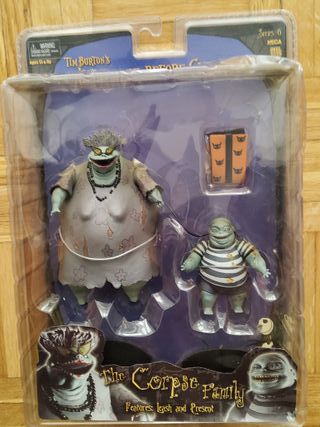 NECA Pesadilla Antes de Navidad Familia Cadáver