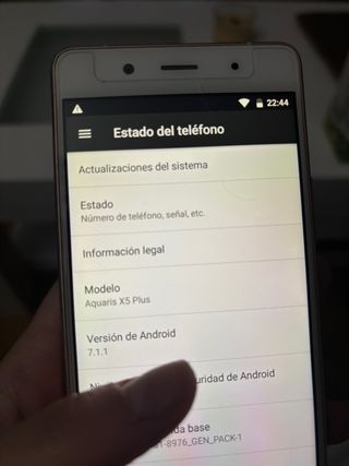 Bq X5 Plus 32GB Blanco