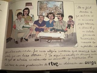 Ilustración-Poster-Comic-Cuéntame cómo pasó TVE