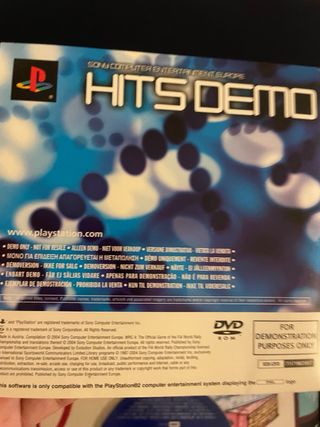 PlayStation 2 Hits Demo PAL