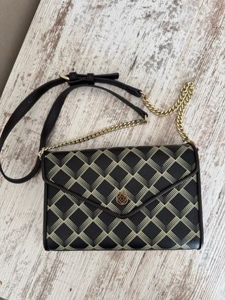 Bolso Lonbali Negro y Dorado