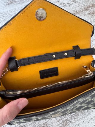 Bolso Lonbali Negro y Dorado