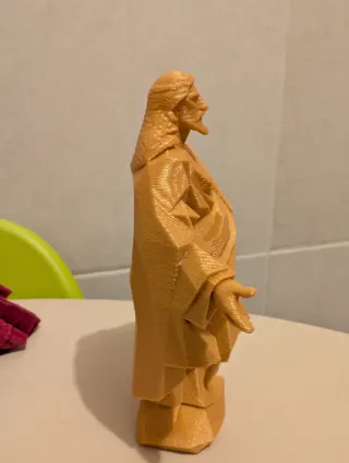 Estátua de Jesus Origami