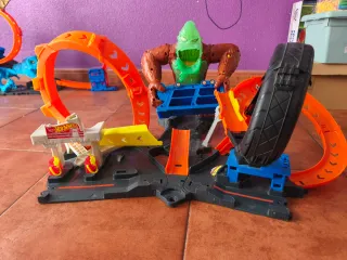 Pista Hot Wheels Gorila Poco uso