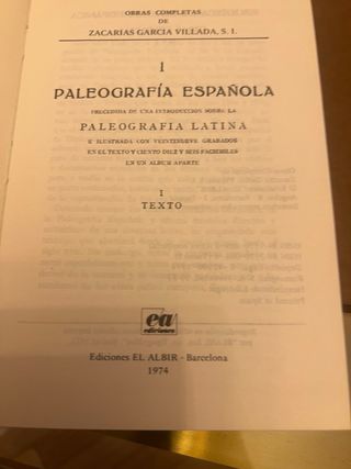 Paleografía española: Precedida de una introd...