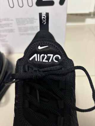 Zapatillas Nike Air Max 270 Negras Talla 37,5