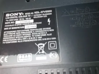 Televisión Sony Bravia Negra