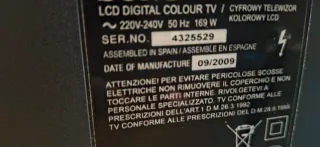 Televisión Sony Bravia Negra