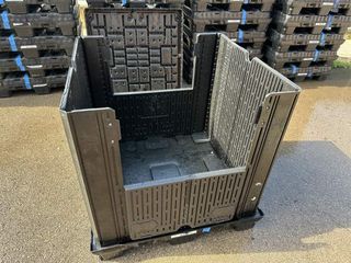 PALLET BOX LOGÍSTICA INDUSTRIAL 114×119×115 CM