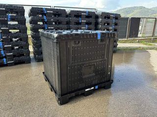 PALLET BOX LOGÍSTICA INDUSTRIAL 114×119×115 CM