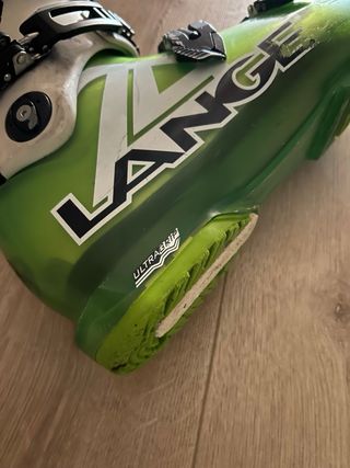 Botas de esquí LANGE verdes pie 44,5-45