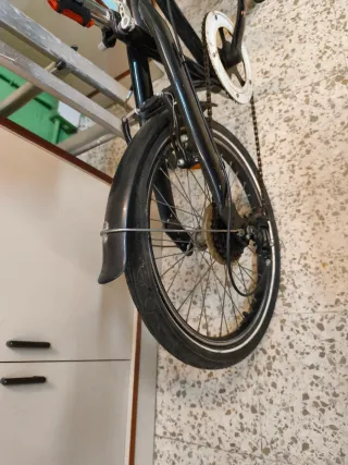 Bicicleta plegable como nueva