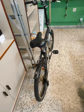 Bicicleta plegable como nueva