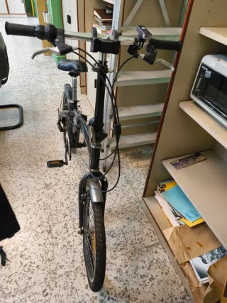 Bicicleta plegable como nueva