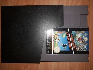 Juegos NES Super Mario Bros+Duck Hunt.