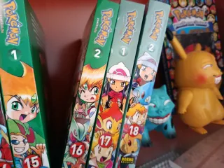 Tomos del 1 al 18 manga pokemon