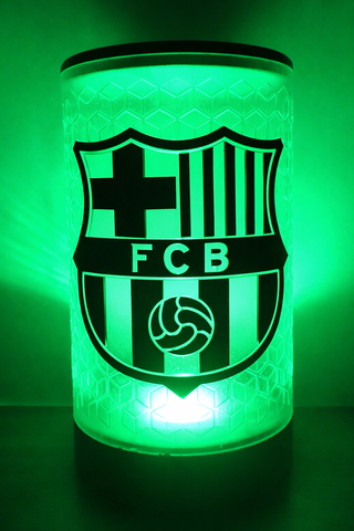 Lámpara LED FC Barcelona Personalizada