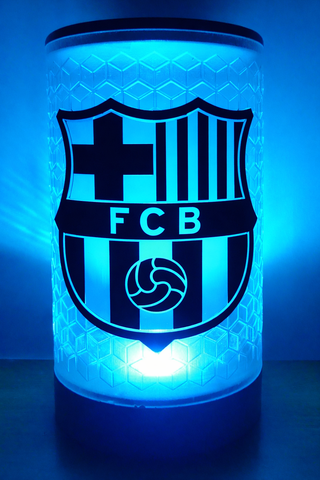 Lámpara LED FC Barcelona Personalizada