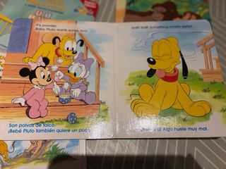 Lote 5 libros Disney Español/Inglés