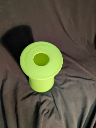 Pack 5 Tulipas Lámpara Cristal Opalino Verde