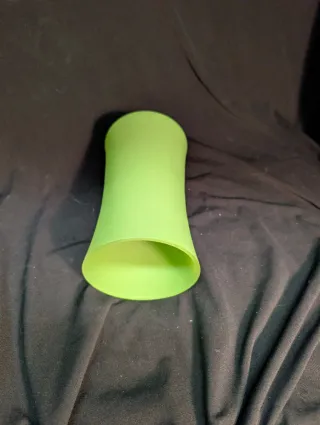 Pack 5 Tulipas Lámpara Cristal Opalino Verde