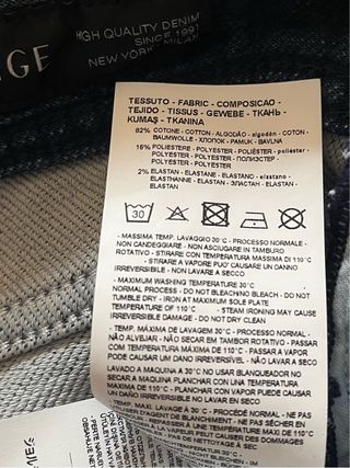 Vaqueros Armani Exchange Azules
