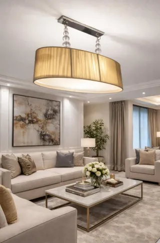 Lámpara techo grande diseño moderno