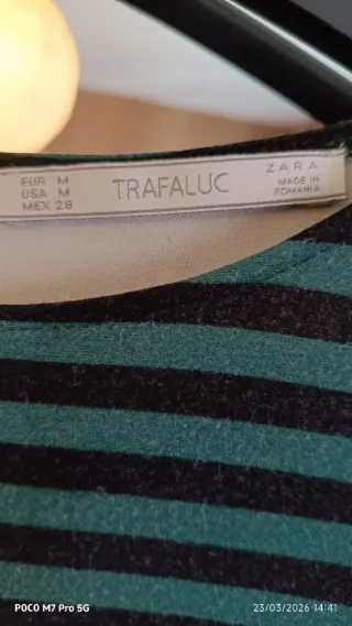 Vestido de rayas Zara