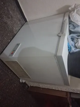 Congelador blanco grandote