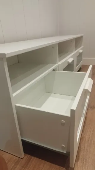 Mueble TV Ikea Brimnes Blanco