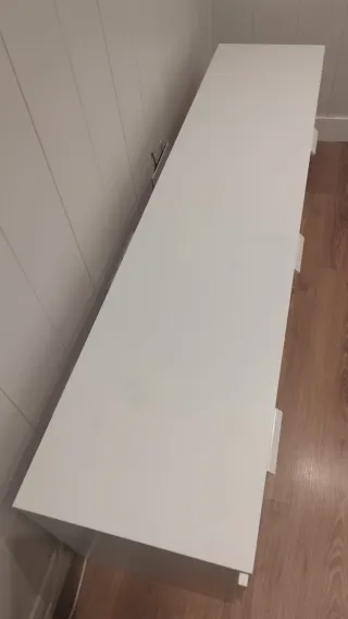 Mueble TV Ikea Brimnes Blanco