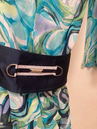 Vestido fiesta estampado