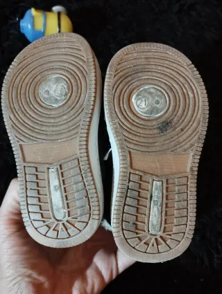 Botines niño azul marino forro borreguito T21